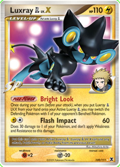 luxray lv x 25th anniversary|pokemon Luxray gl lvx.